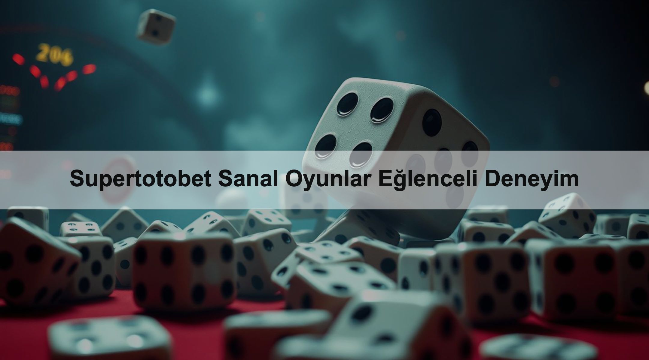 Supertotobet Sanal Oyunlar Eğlenceli Deneyim